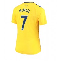 Everton Dwight McNeil #7 Tredjetrøje Dame 2022-23 Kortærmet